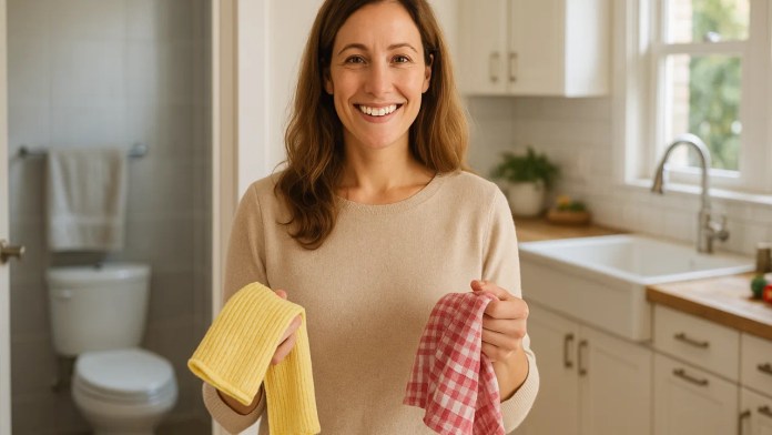 Evite usar o mesmo pano para banheiro e cozinha entenda o impacto energético