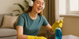 Limpar a casa ouvindo esse tipo de música muda até o humor da família