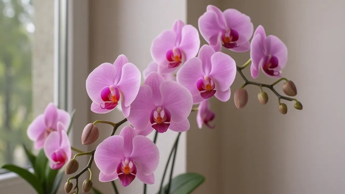 Orquídea phalaenopsis (2) Orquídea phalaenopsis