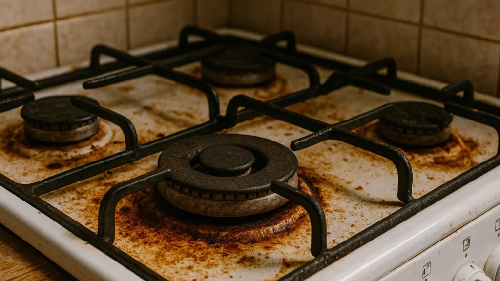 Saiba como impedir que seu fogão encardido atrapalhe a limpeza da cozinha