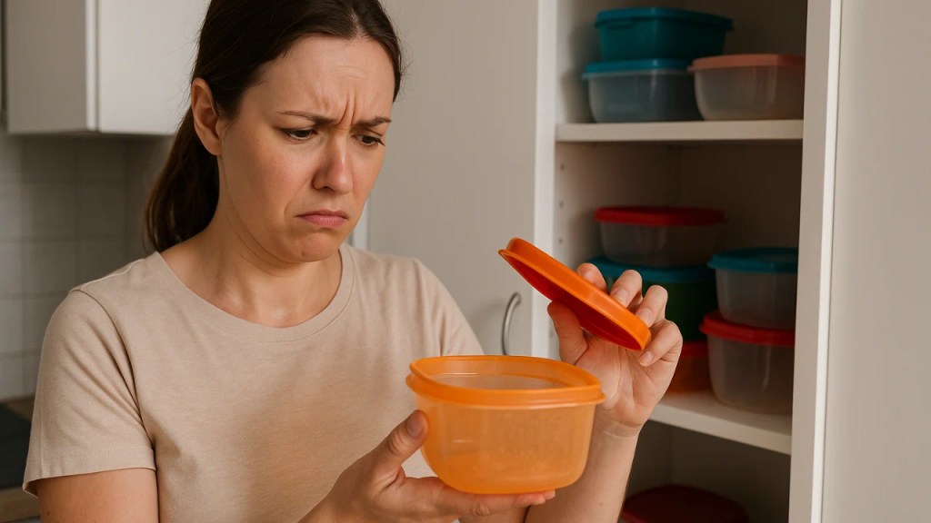 Saiba o que nunca fazer ao guardar potes de plástico para evitar fungos
