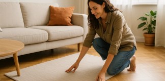 Tapete torto e empoeirado pode estar deixando sua rotina mais cansativa