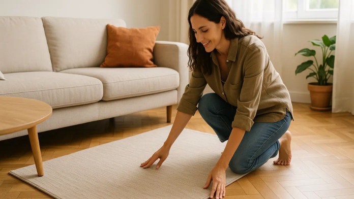 Tapete torto e empoeirado pode estar deixando sua rotina mais cansativa Tapete torto e empoeirado pode estar deixando sua rotina mais cansativa