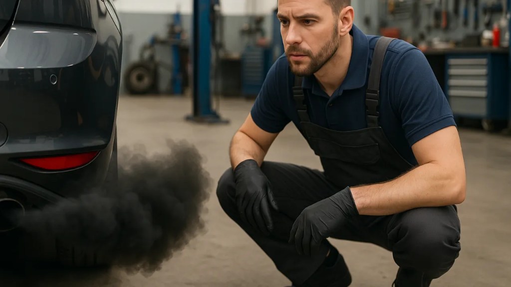 cor da fumaça que sai do escapamento é um alerta de prejuízo que pode chegar aos R$12 mil