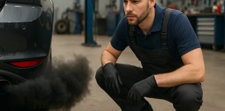 cor da fumaça que sai do escapamento é um alerta de prejuízo que pode chegar aos R$12 mil