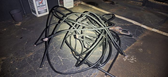 Fios apreendidos Fios apreendidos