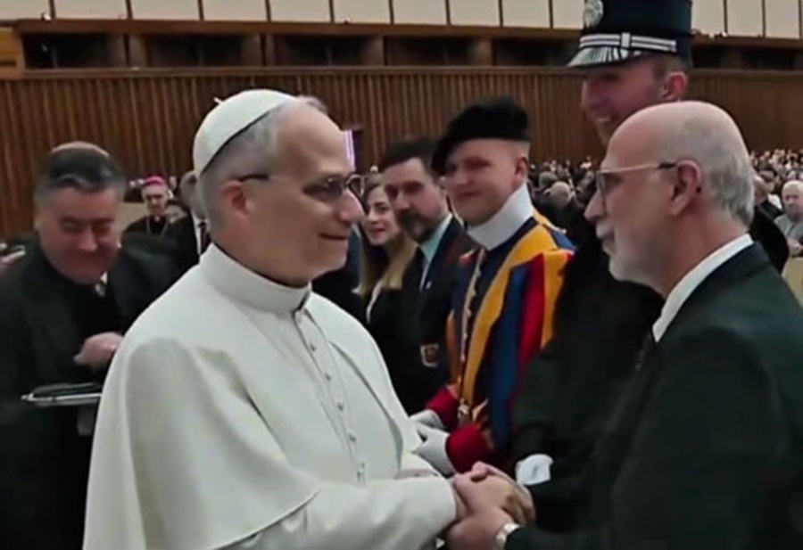 Vanderlei Bagnato no Vaticano