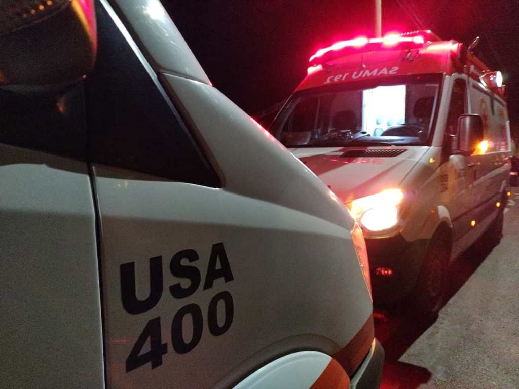 Jovem de 25 anos morreu após acidente; Samu foi ao local