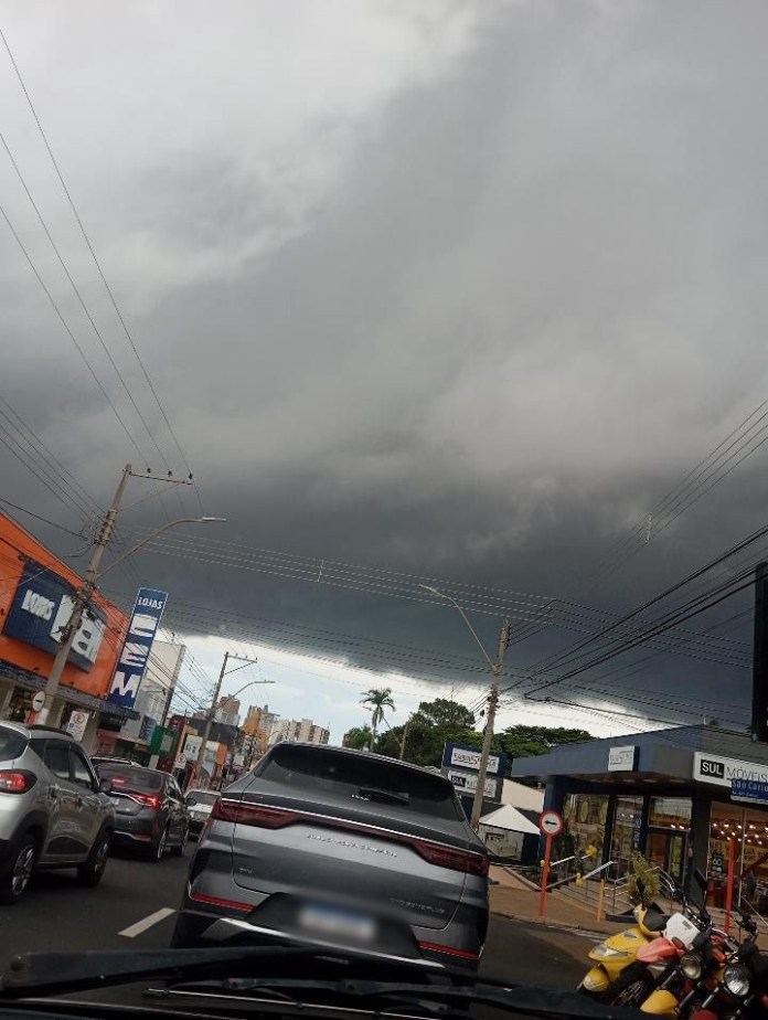 Calor e chuva se aproximando Calor e chuva se aproximando