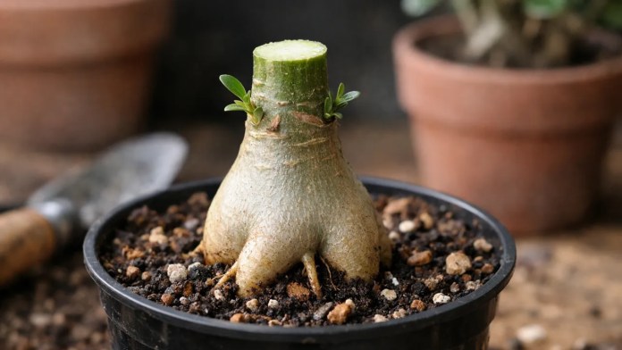 3 cortes estratégicos para multiplicar rosas-do-deserto