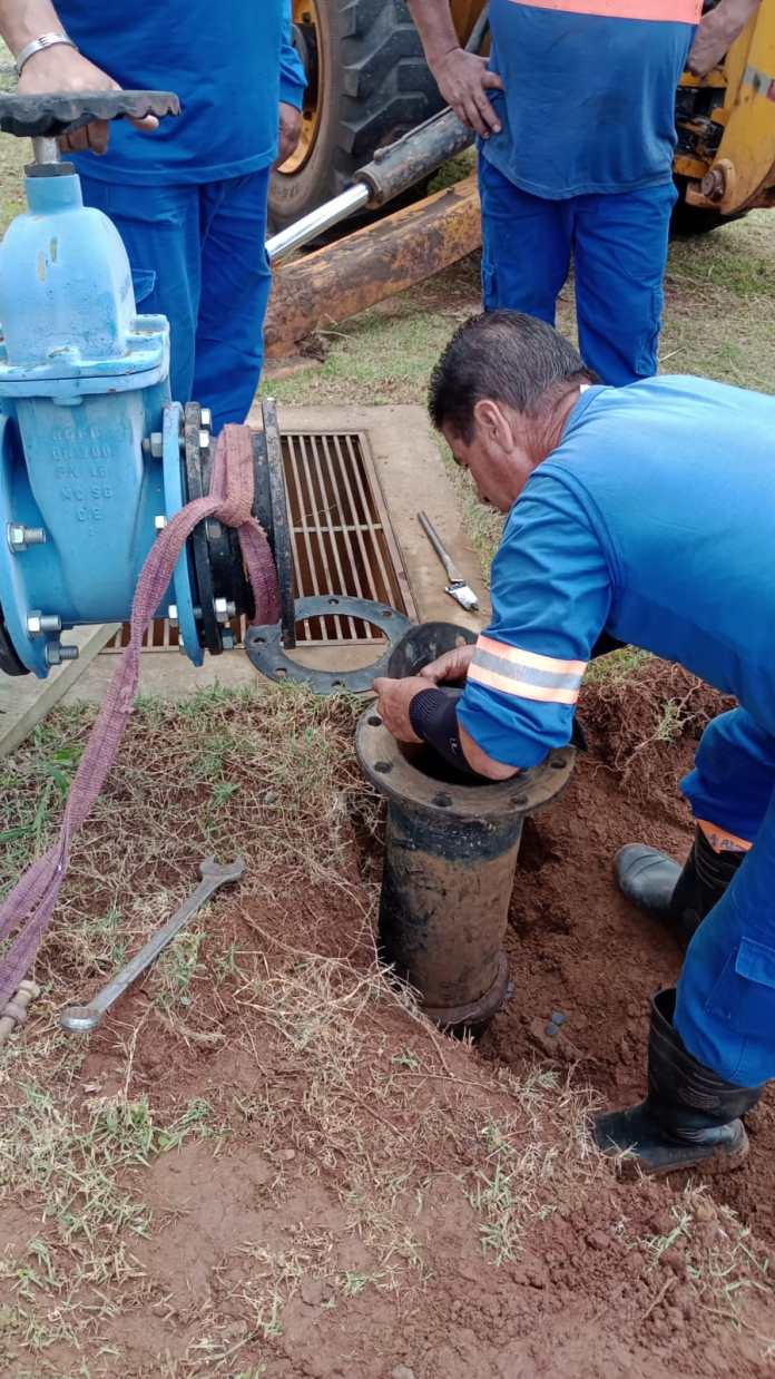 SAAE promove manutenção em três bairros SAAE promove manutenção em três bairros
