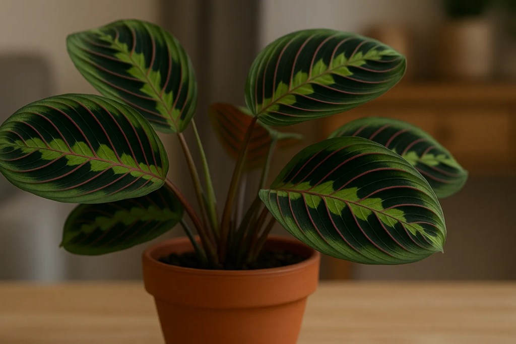 4 motivos para cultivar a maranta-bigode-de-gato se você quer um efeito “camaleão” na decoração