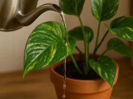 5 vantagens de regar a jiboia com água de cozimento de legumes e deixar as folhas mais verdes já na próxima semana