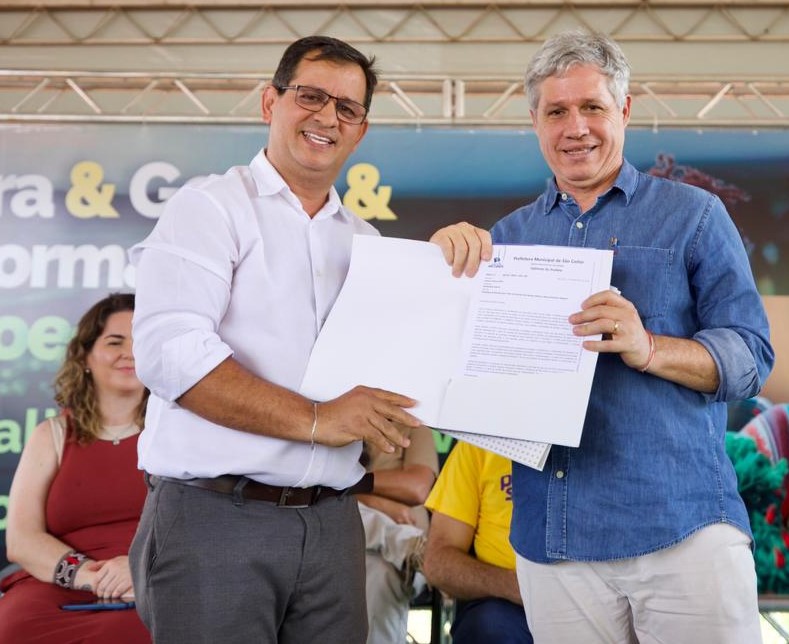 Solenidade no Capão das Antas