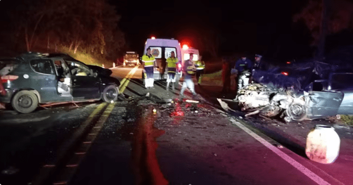 Acidente com grande violência no fim de semana Acidente com grande violência no fim de semana