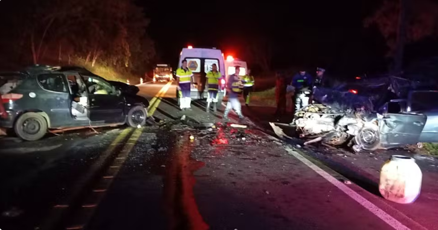 Acidente com grande violência no fim de semana