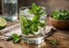 Como um simples copo de água com hortelã pode suavizar a sensação de estômago pesado