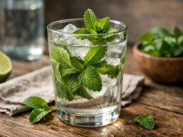 Como um simples copo de água com hortelã pode suavizar a sensação de estômago pesado