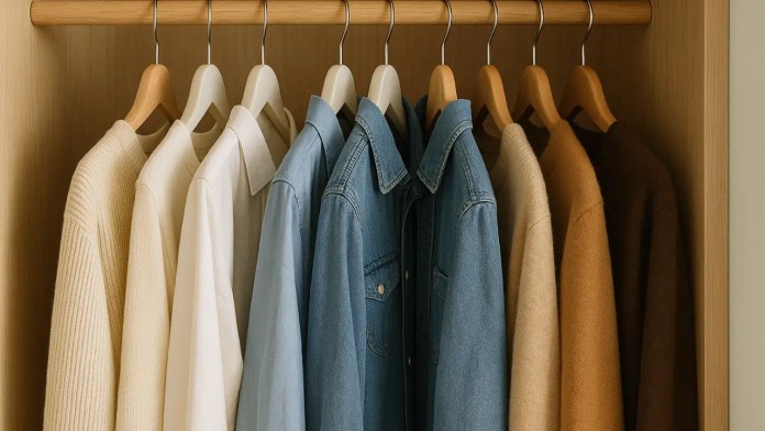 Descubra como dobrar o espaço do guarda-roupa com um método de organizadores profissionais