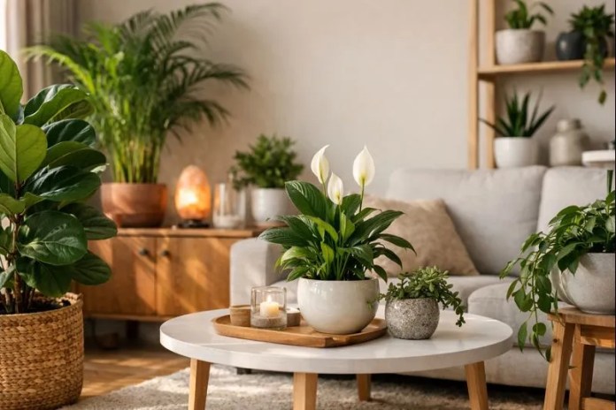 Feng Shui distribuir suas plantas desse jeito na sala equilibra a energia e valoriza a decoração interna