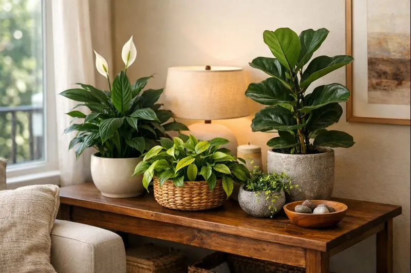 Feng Shui na sala de estar colocar plantas nesse ponto melhora a circulação de energia e o conforto visual
