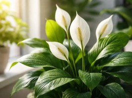 O cuidado diário que protege o lírio-da-paz e devolve energia da planta para novas flores lírio-da-paz