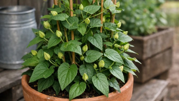 Sem sol direto, a susana-de-olhos-negros cresce mas não floresce, o que frustra muitos cultivadores Sem sol direto, a susana-de-olhos-negros cresce mas não floresce, o que frustra muitos cultivadores