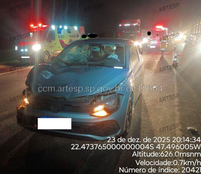 Ciclista foi atropelado por veículo Ciclista foi atropelado por veículo