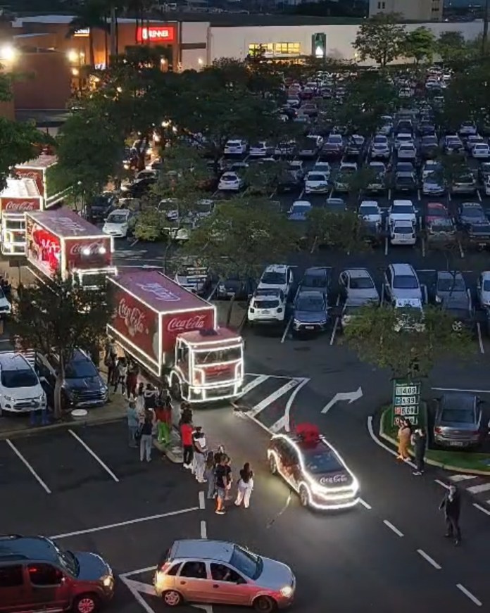 Caravana Coca-Cola de Natal voltará à São Carlos