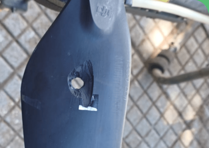 Drone de Prefeitura que atuava no combate à dengue é atingido por tiro