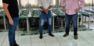 Prefeito visitou escolas