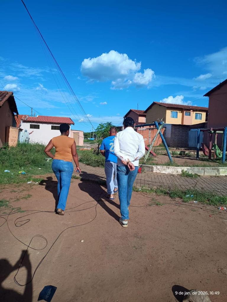 Vereadora Larissa Camargo busca soluções para problemas estruturais das moradias no São Carlos VIII