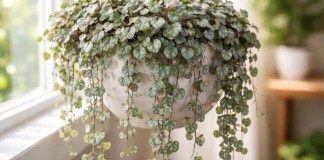 Ceropegia woodii: 4 horas exatas de luz que encurtam os fios e deixam a planta cheia Ceropegia woodii 4 horas exatas de luz que encurtam os fios e deixam a planta cheia