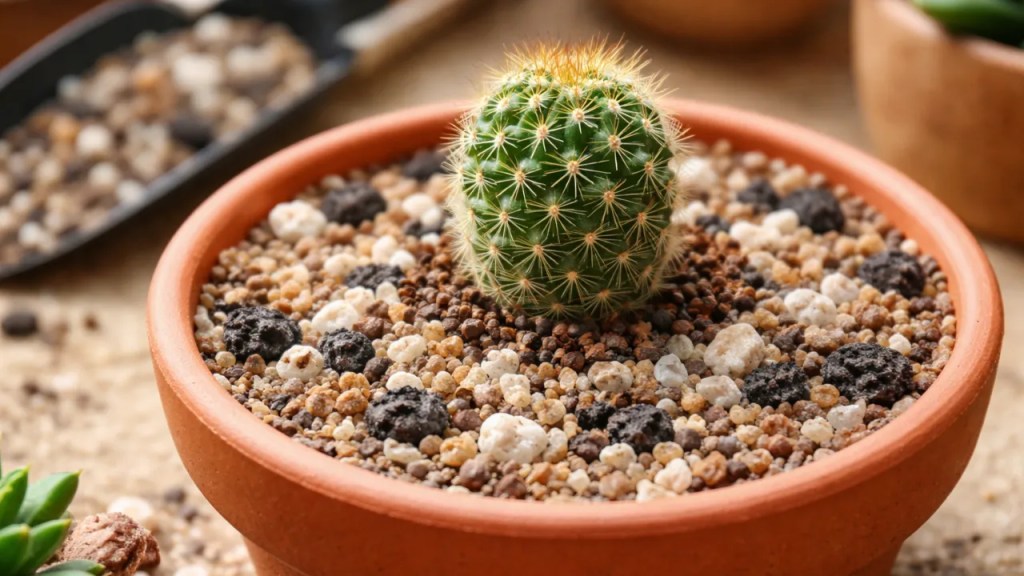 Mini cacto o detalhe ignorado no substrato que evita fungos e apodrecimento