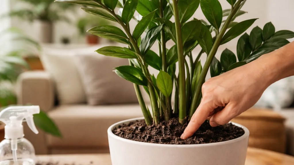 Zamioculcas fortes saiba como adubar e regar do jeito que a planta gosta para crescer mais rápido