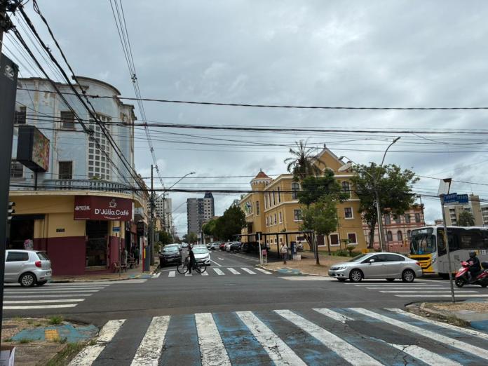 Massa de ar frio chegando