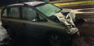 Grave acidente na SP 255