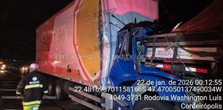 Acidente com vítima fatal