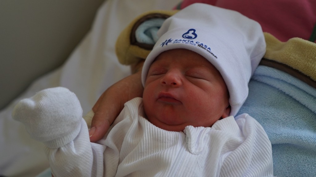 Primeiro bebê de 2026: O pequeno Lucca Perea Pereira nasceu no dia 1º de janeiro, às 2h06, por parto normal, pesando 2.925 gramas 