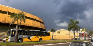 Condições climáticas próprias para temporais