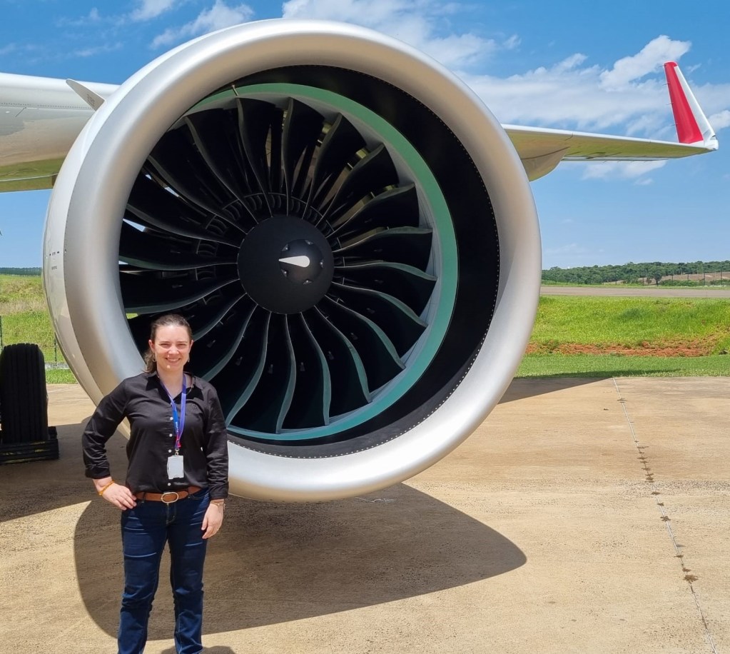 Bruna Parras, coordenadora de Planejamento e Controle de Produção (PCP) da LATAM Brasil
Crédito: Divulgação LATAM
