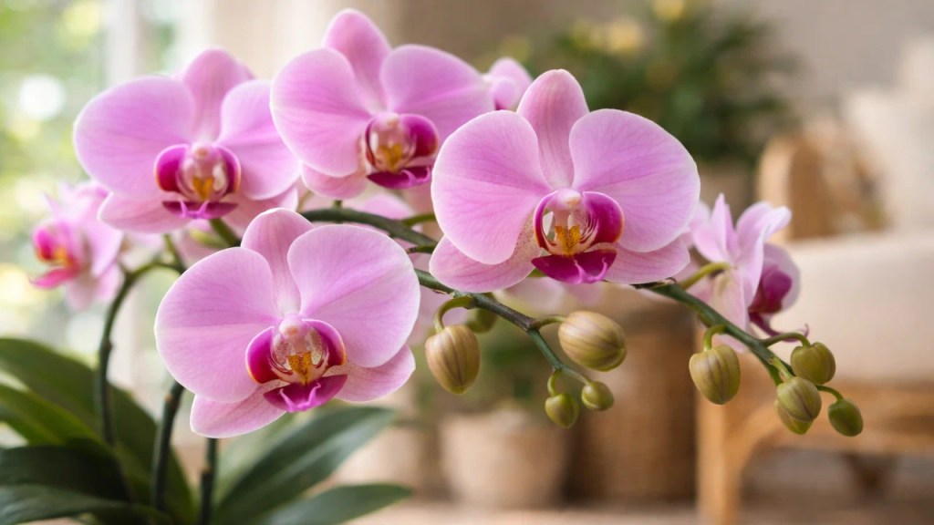 2 nutrientes essenciais que fazem a orquídea florescer novamente e sustentar botões por mais tempo