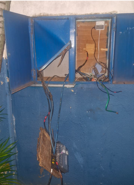 Furto: ladrão detona quadro de energia da FESC Furto: ladrão detona quadro de energia da FESC