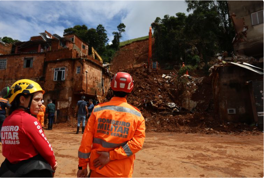 Buscas por desaparecidos em Juiz de Fora - Foto: Rovena Rosa/Agência Brasil