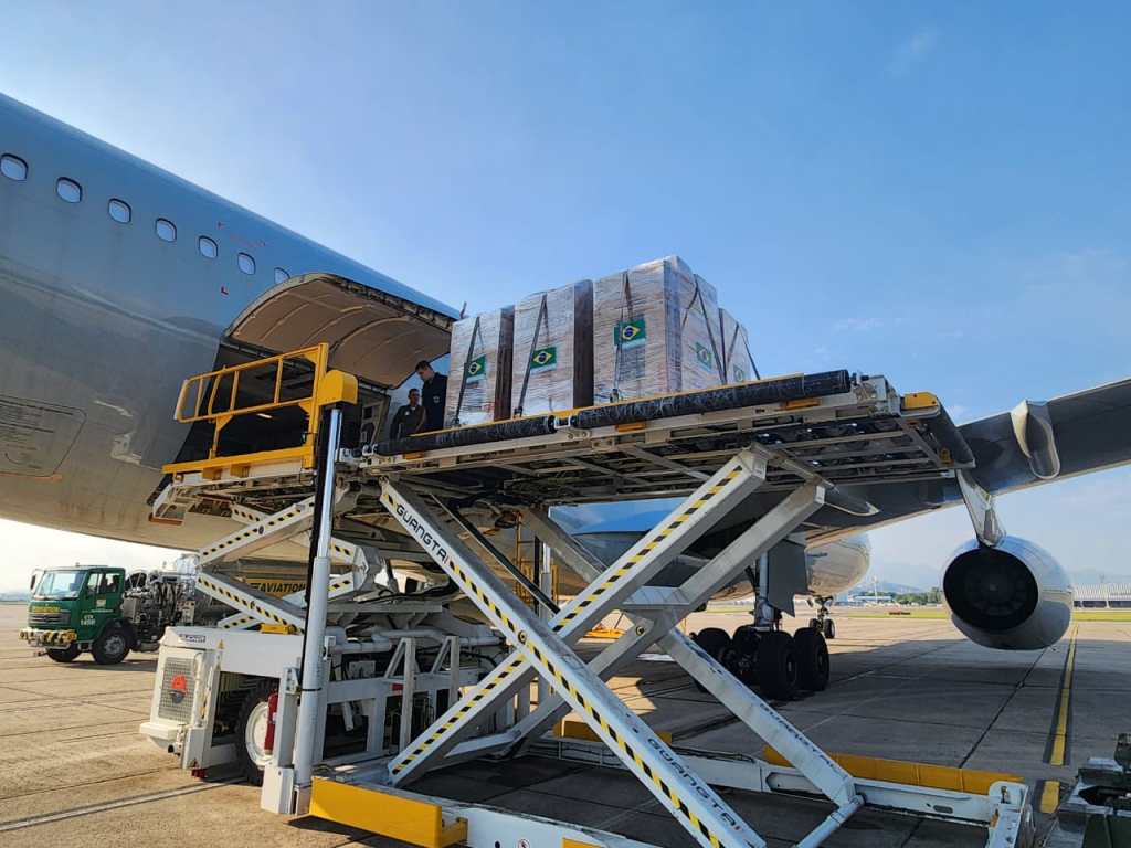 PWTech: Equipamentos em envio para ajuda humanitária