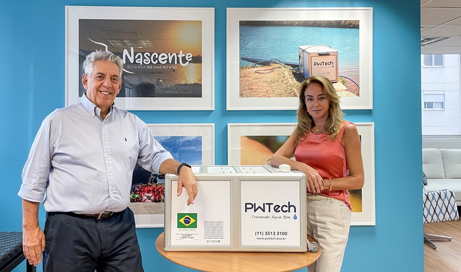 Fernando Silva e Maria Helena Cursino fundadores da PWTech