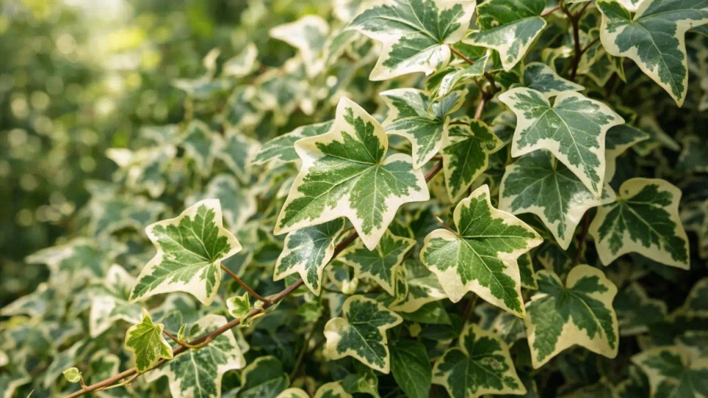 Hera variegata 1 ajuste simples de luz que recupera o desenho original das folhas