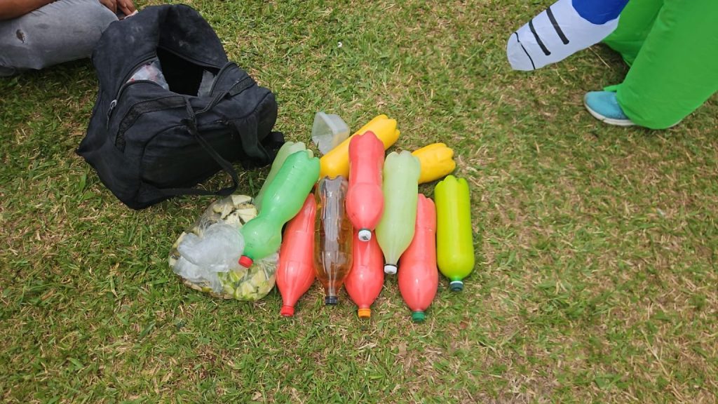 Bebidas adulteradas que foram apreendidas durante o megabloco. Foto: Divulgação/Governo de SP