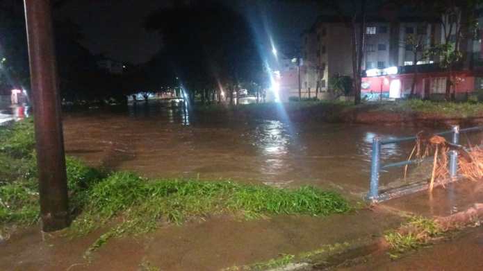 Chuva de ontem na região da USP Chuva de ontem na região da USP