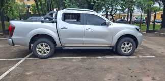 Polícia Militar recupera caminhonete furtada